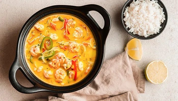 receita moqueca de camarão