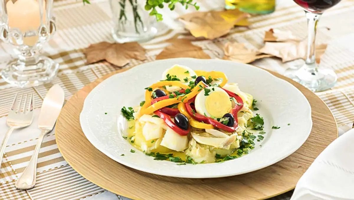 Bacalhoada no forno