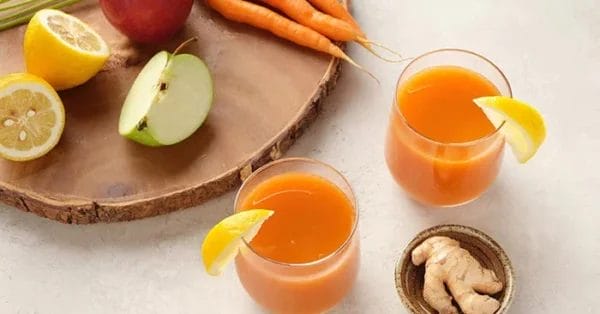 suco detox para desinchar