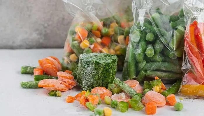 como congelar legumes verduras e frutas