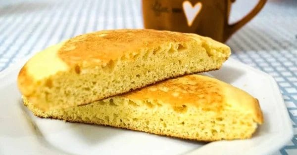 pão de frigideira low carb