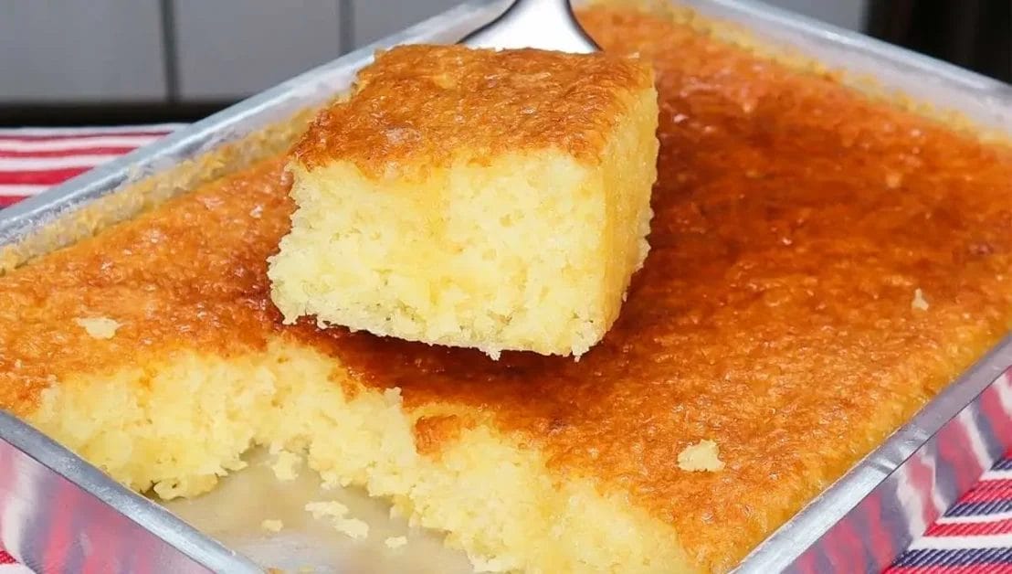 Bolo de laranja simples