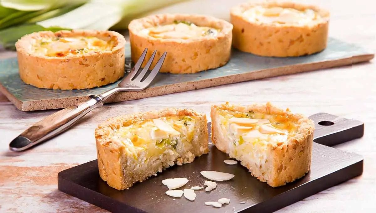 Quiche de legumes saudável, fácil e delicioso