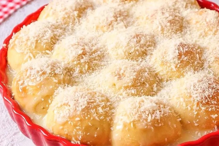 Pão doce de coco