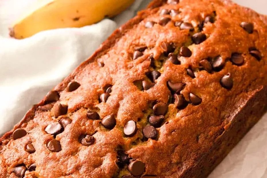 Bolo de banana com farinha de coco