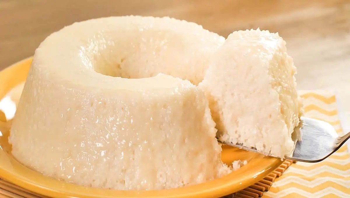 O melhor pudim de tapioca! Sem forno, sem ovos e super cremoso