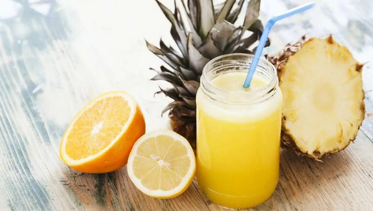 Suco de frutas cítricas, refrescante e cheio de benefícios para saúde!