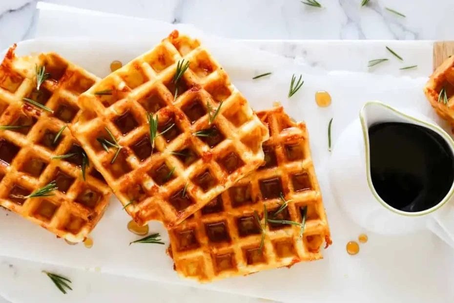 Waffle salgado