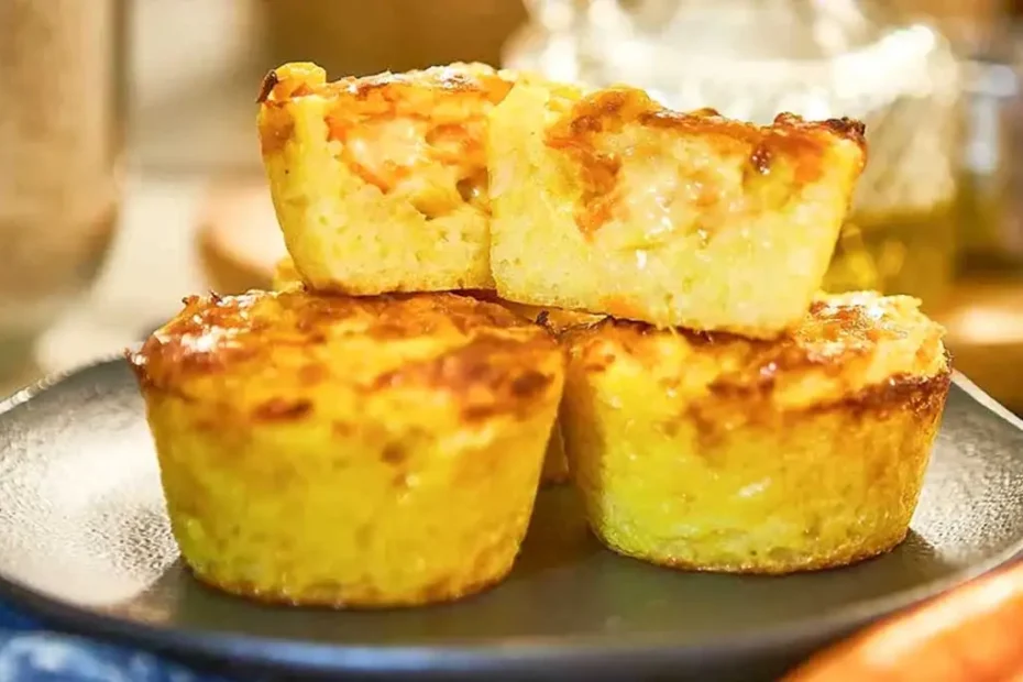 Bolinho de arroz recheado