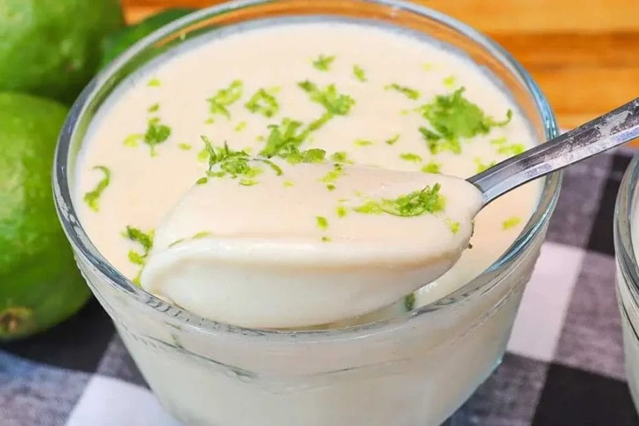 Mousse de limão com 3 ingredientes