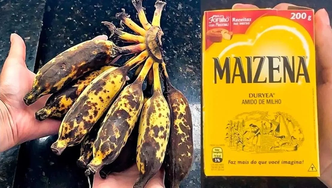 Banana e maizena