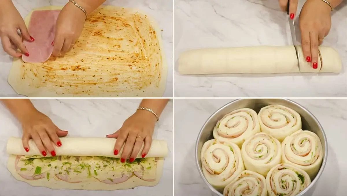 Como fazer pão recheado 