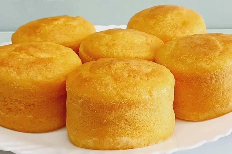 Bolinhos de fubá sem glúten e sem lactose