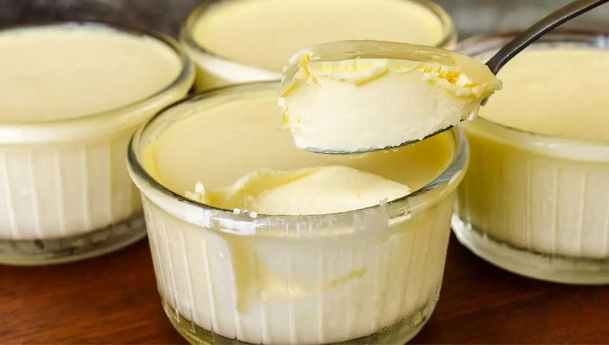 Sobremesa de limão sem açúcar com apenas 3 ingredientes, sem gelatina e sem leite condensado!