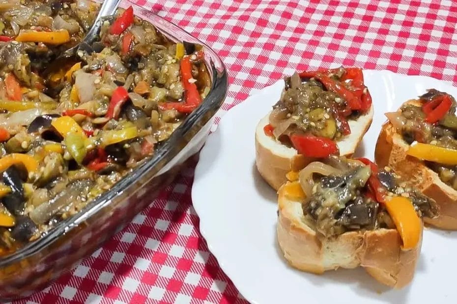 Antepasto de berinjela