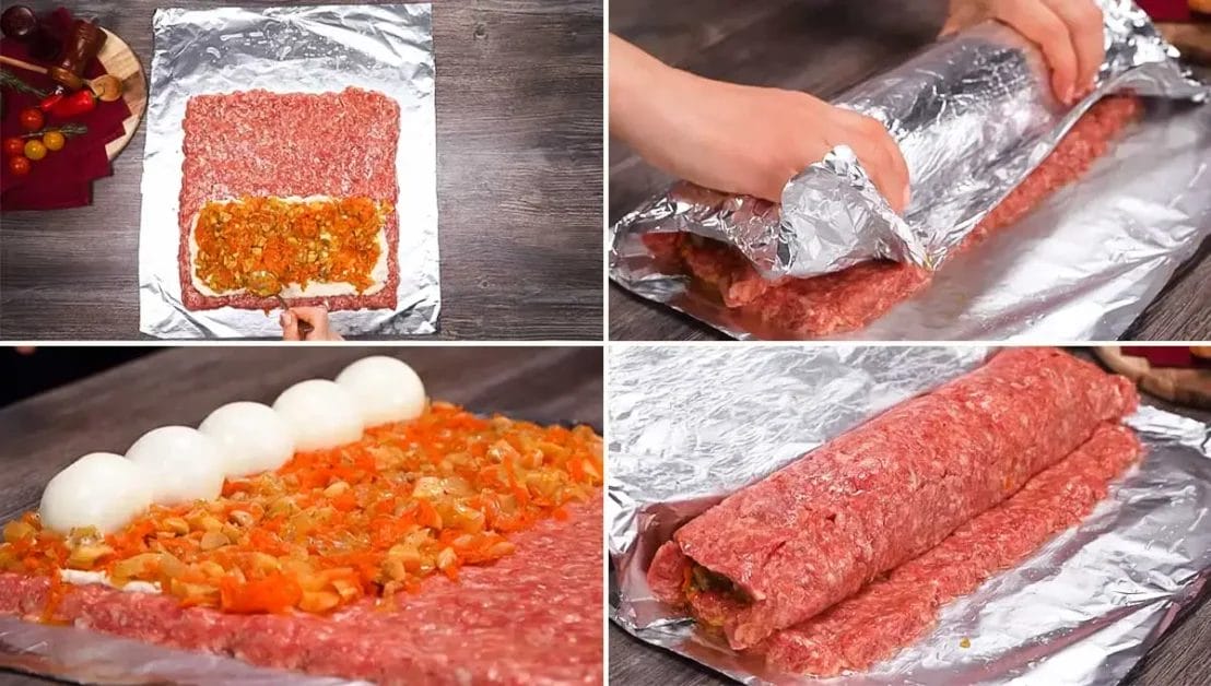 Como fazer bolo de carne moída