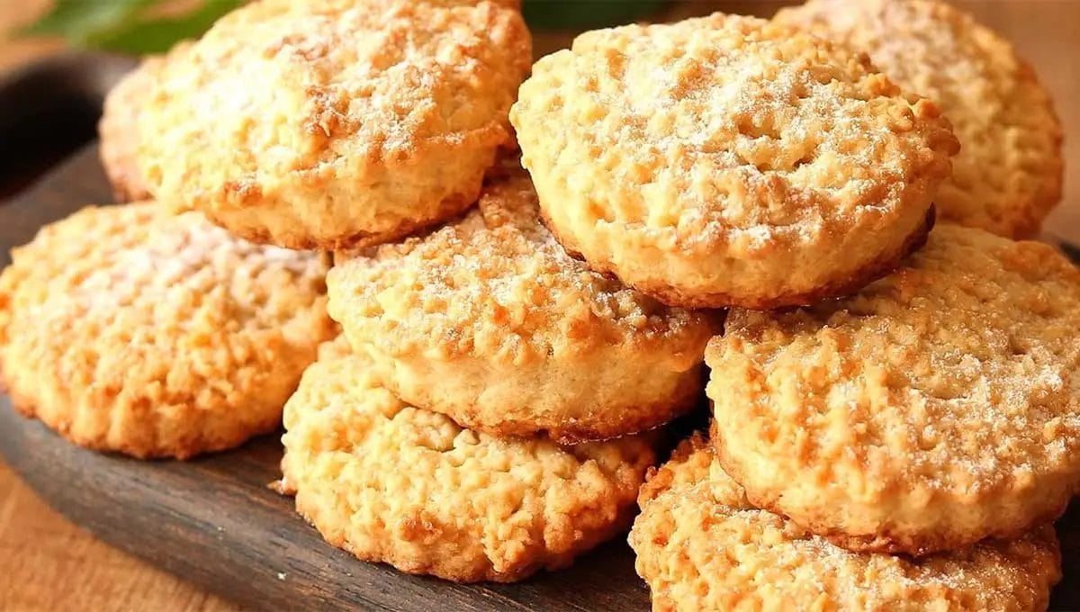 Com apenas 1 ovo, manteiga, açúcar e farinha fiz biscoitinhos que derretem na boca a cada mordida!