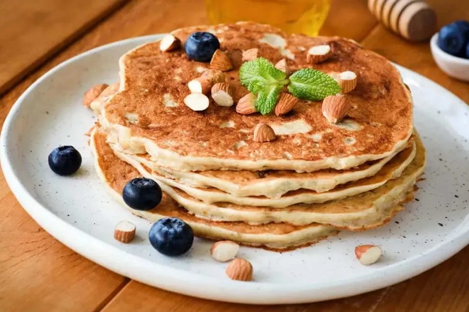 Panqueca com farinha de coco