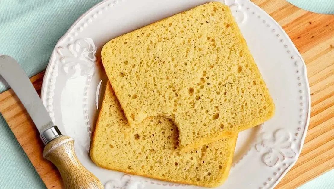 Pão cetogênico de frigideira