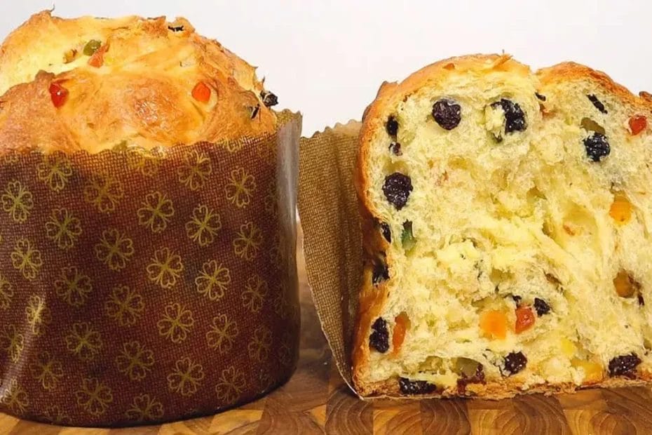 Panetone de liquidificador sem sem sova