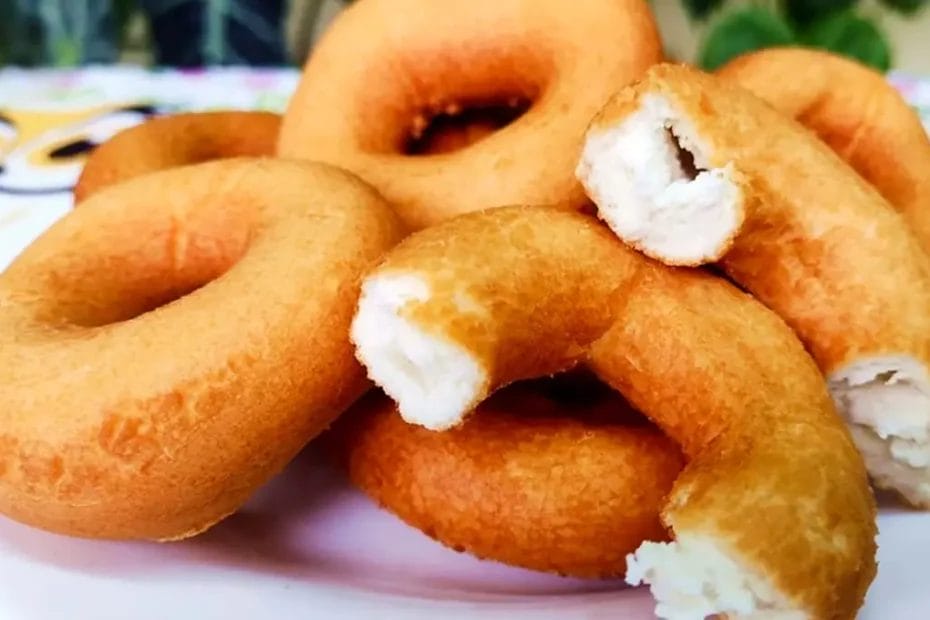 Rosquinha de polvilho frita