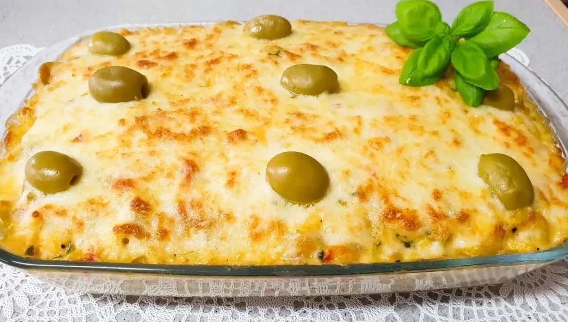 Bacalhau gratinado