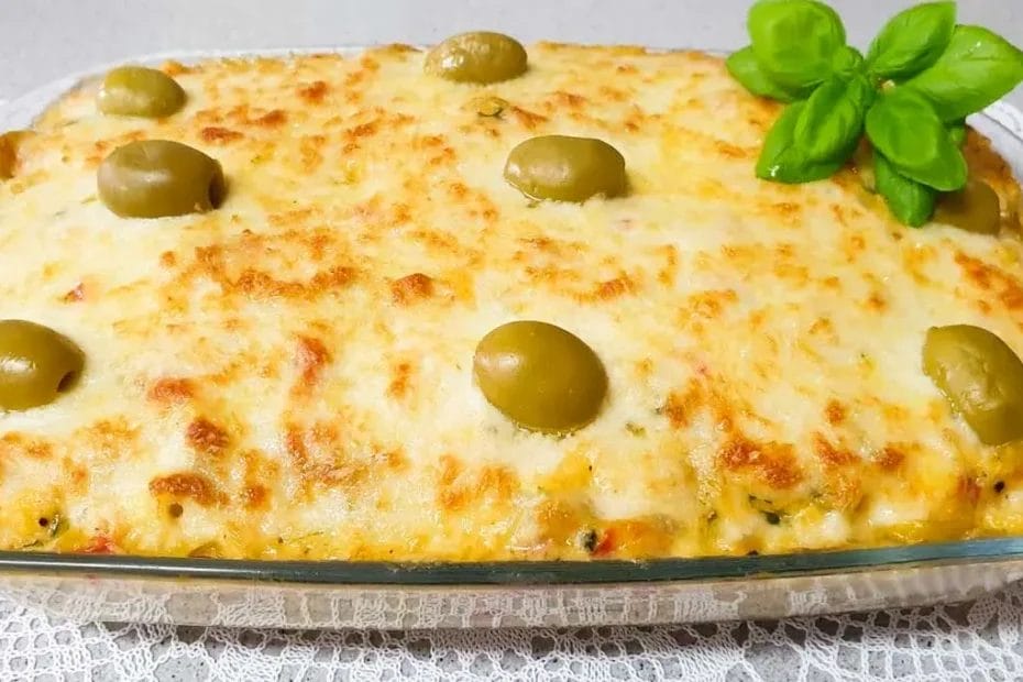 Bacalhau gratinado