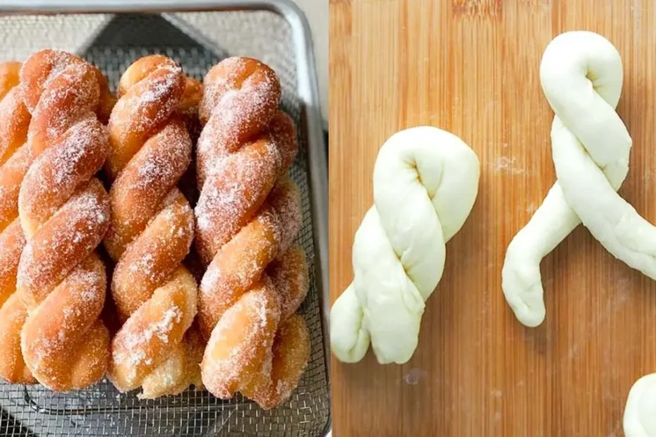 Bolinho de chuva em espiral