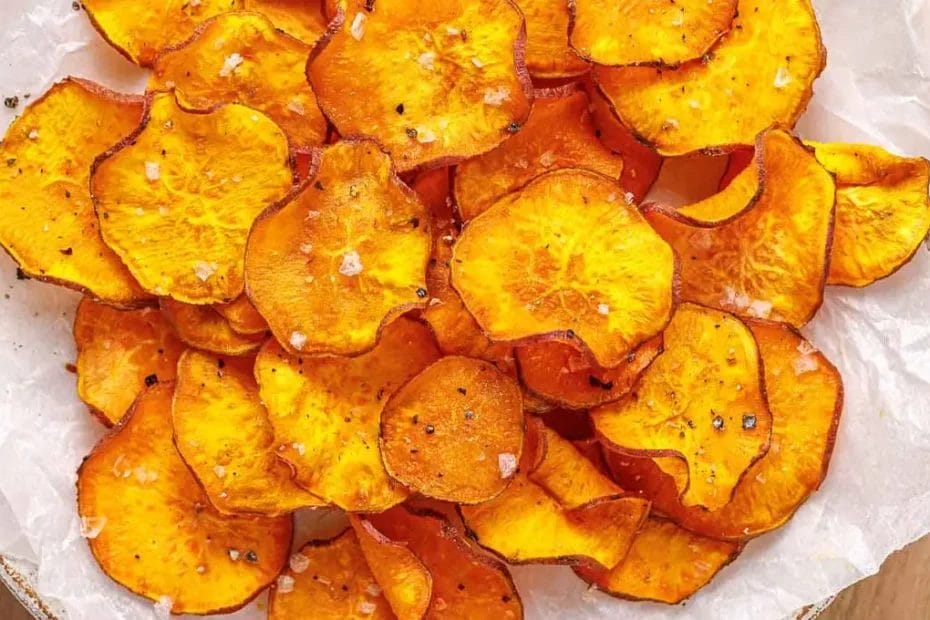 Chips de batata doce