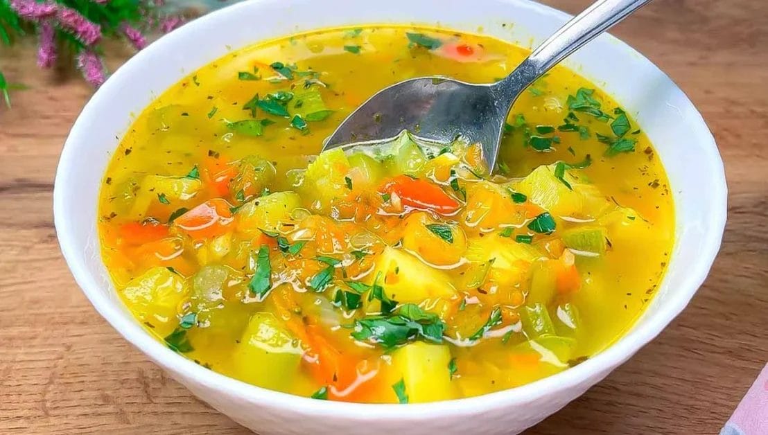 Sopa de legumes econômica