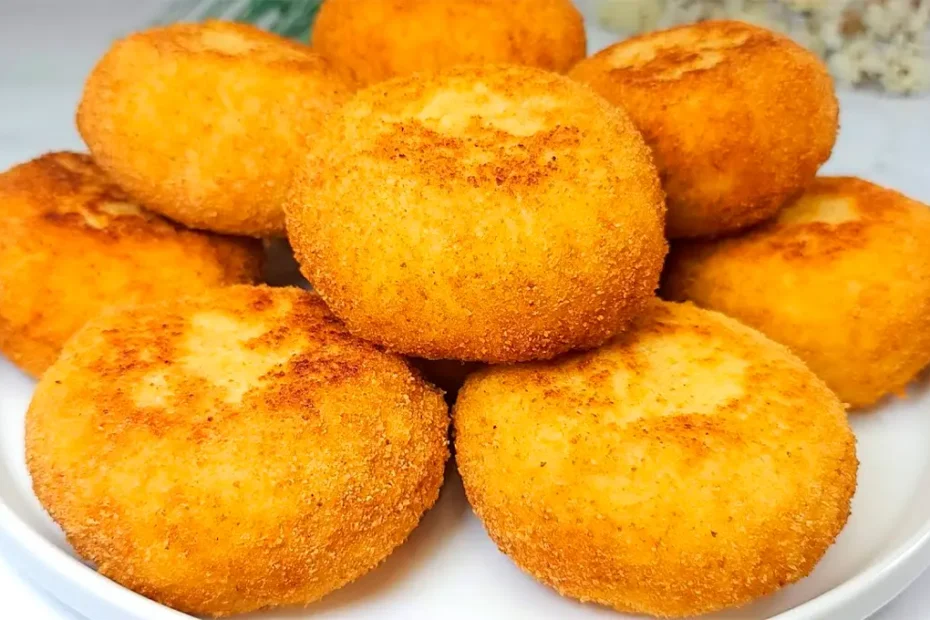 Bolinho empanado sem farinha