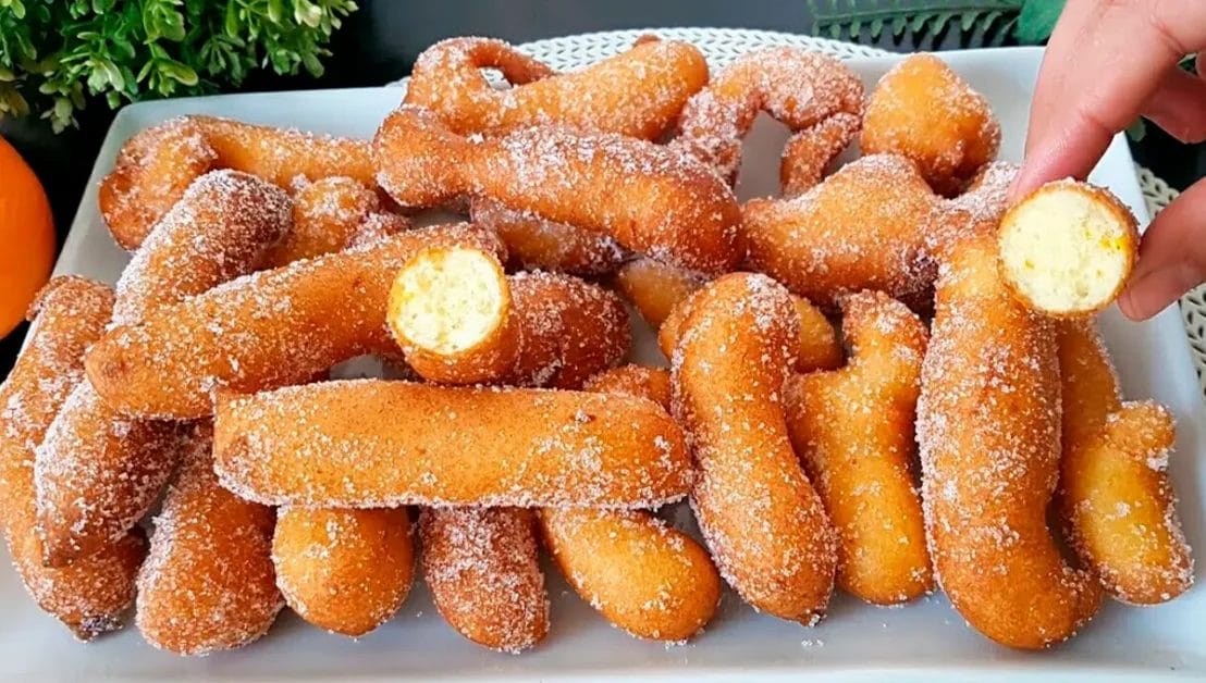 Churros de laranja